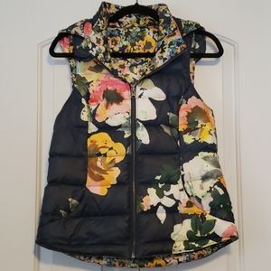 ANTHROPOLOGIE, Pure + Good Floral Puffer Vest